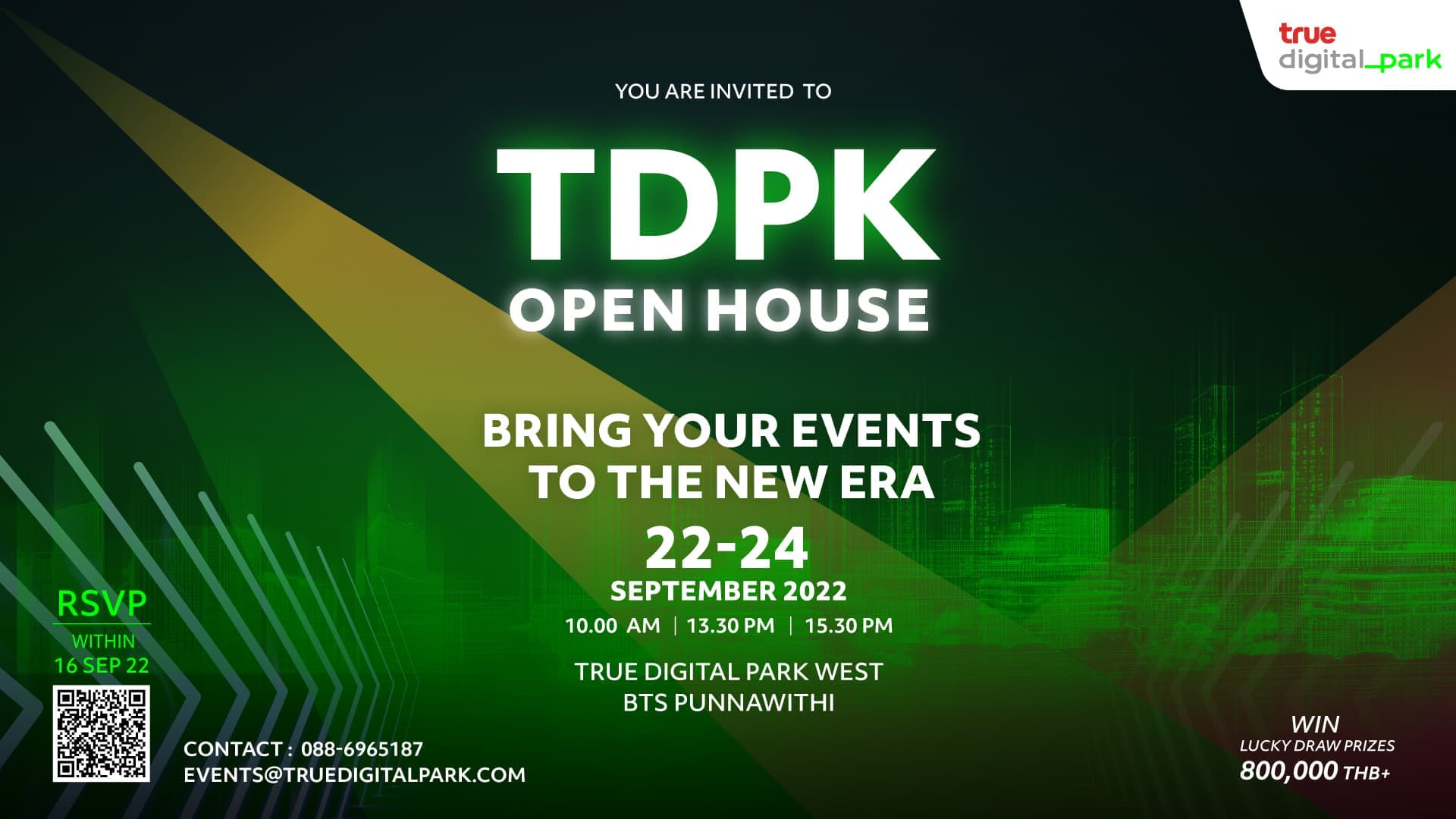 Experience new event spaces at TDPK OPEN HOUSE