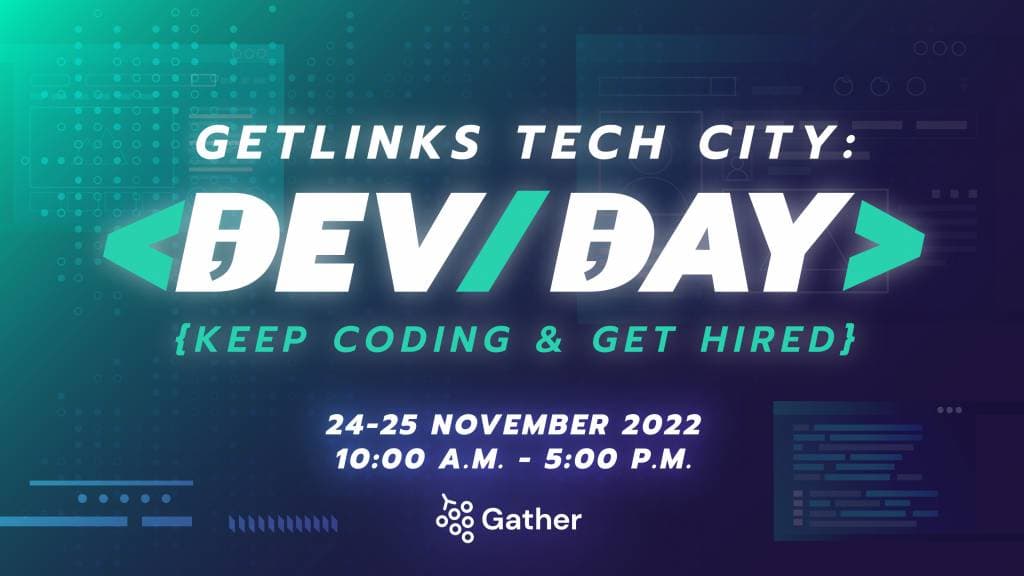 เชิญร่วมงาน GetLinks Tech City: Dev Day