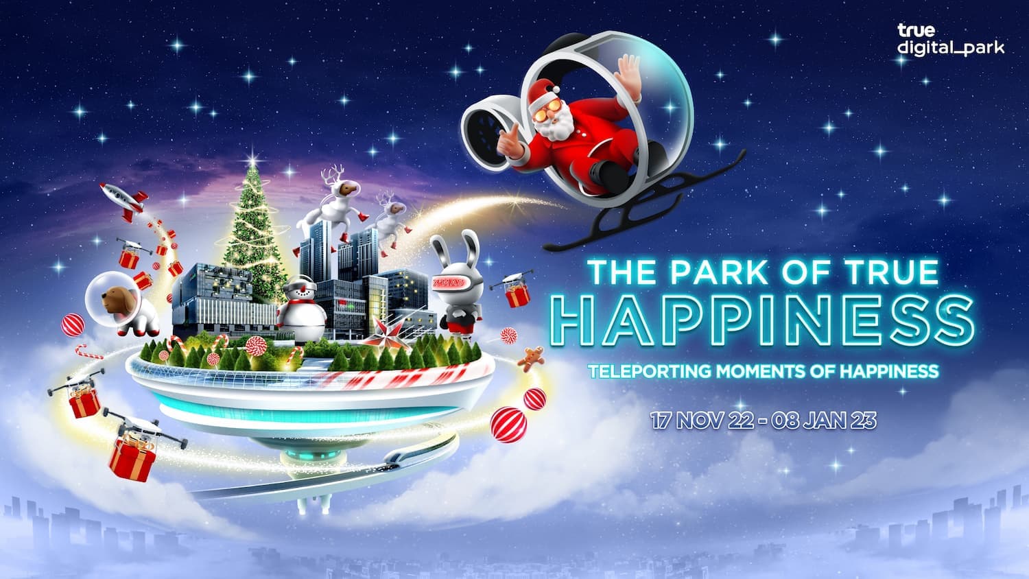 True Digital Park Launches Grand Year-end ‘The Park of True Happiness Festival’